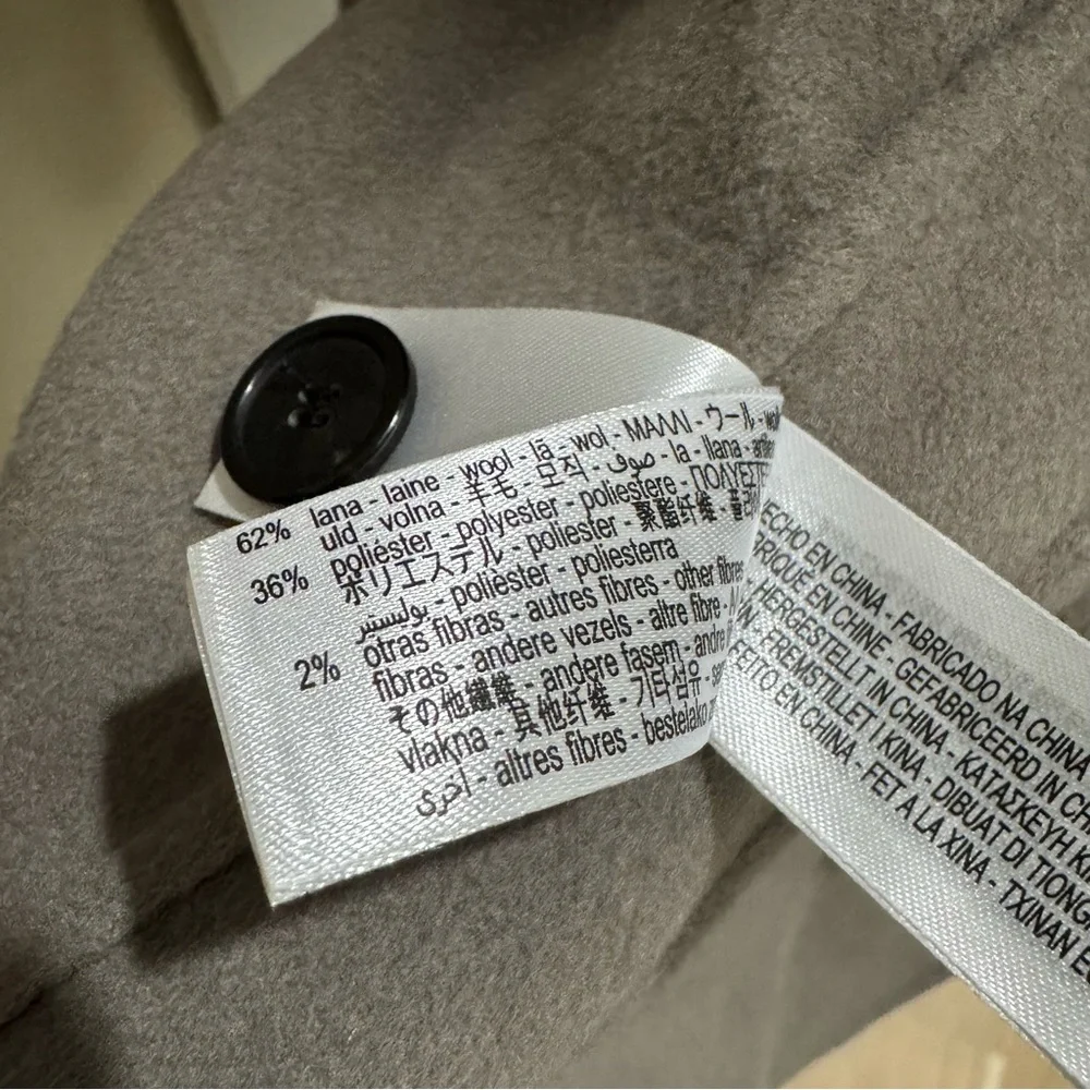 Zara Wool Blazer Coat